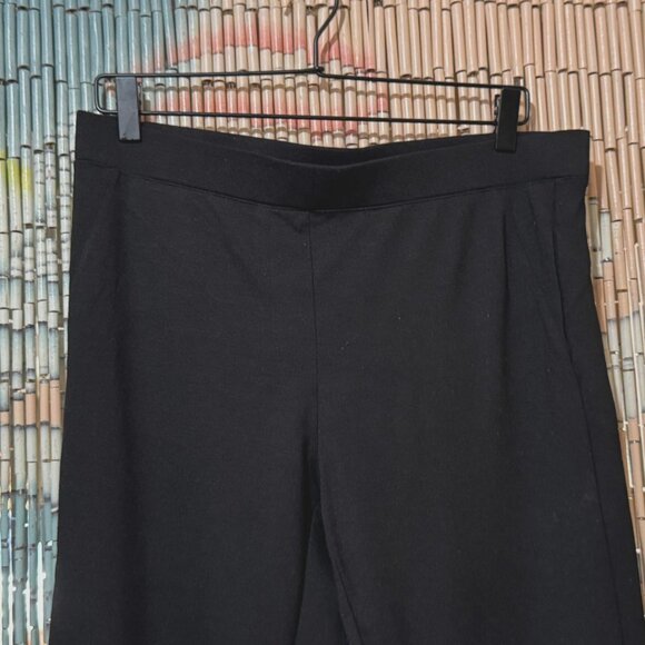 Iman Global Chic Slip into Slim Perfect Ponte Boot-Cut Pant, Black, Large - Picture 5 of 13